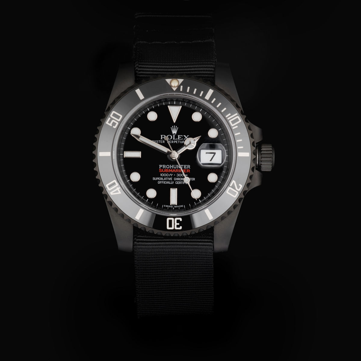 Military Stealth Submariner Date